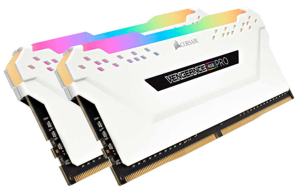Dois pentes de memória Corsair Vengeance reais