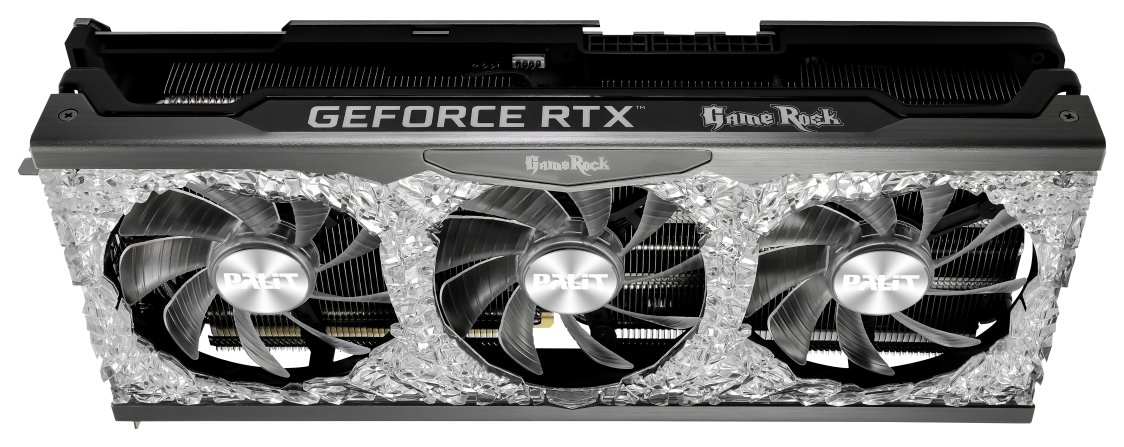 Placa de vídeo Palit GeForce RTX GameRock real